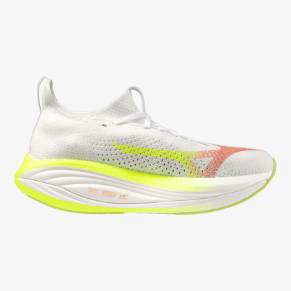 MIZUNO Neo Vista 3 Women White / Flamingo Coral / Lime Pulp