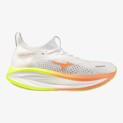 MIZUNO Neo Vista 3 Women White / Flamingo Coral / Lime Pulp